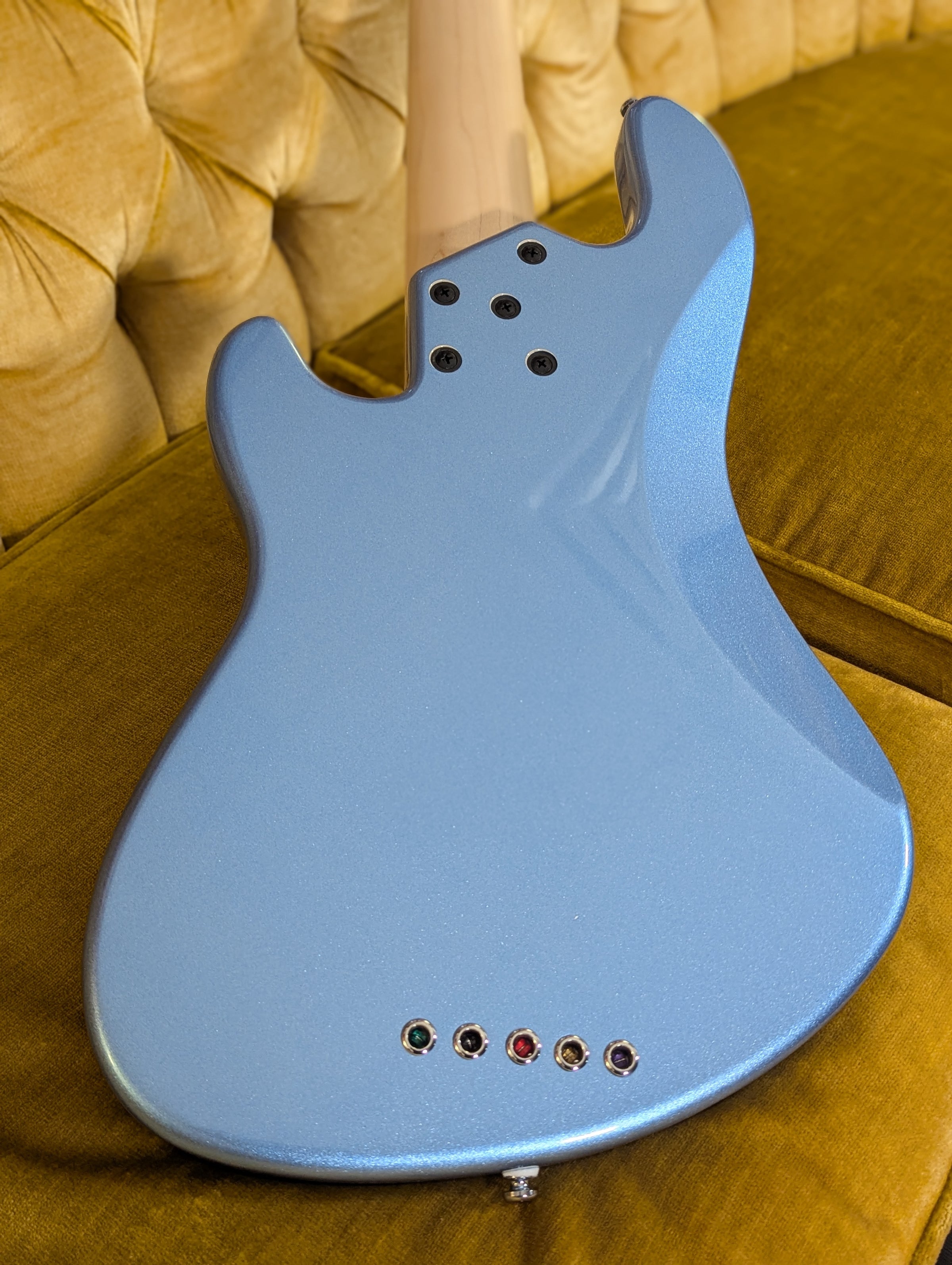 Lakland Skyline Darryl Jones DJ5 -5 String Bass - Lake Placid Blue