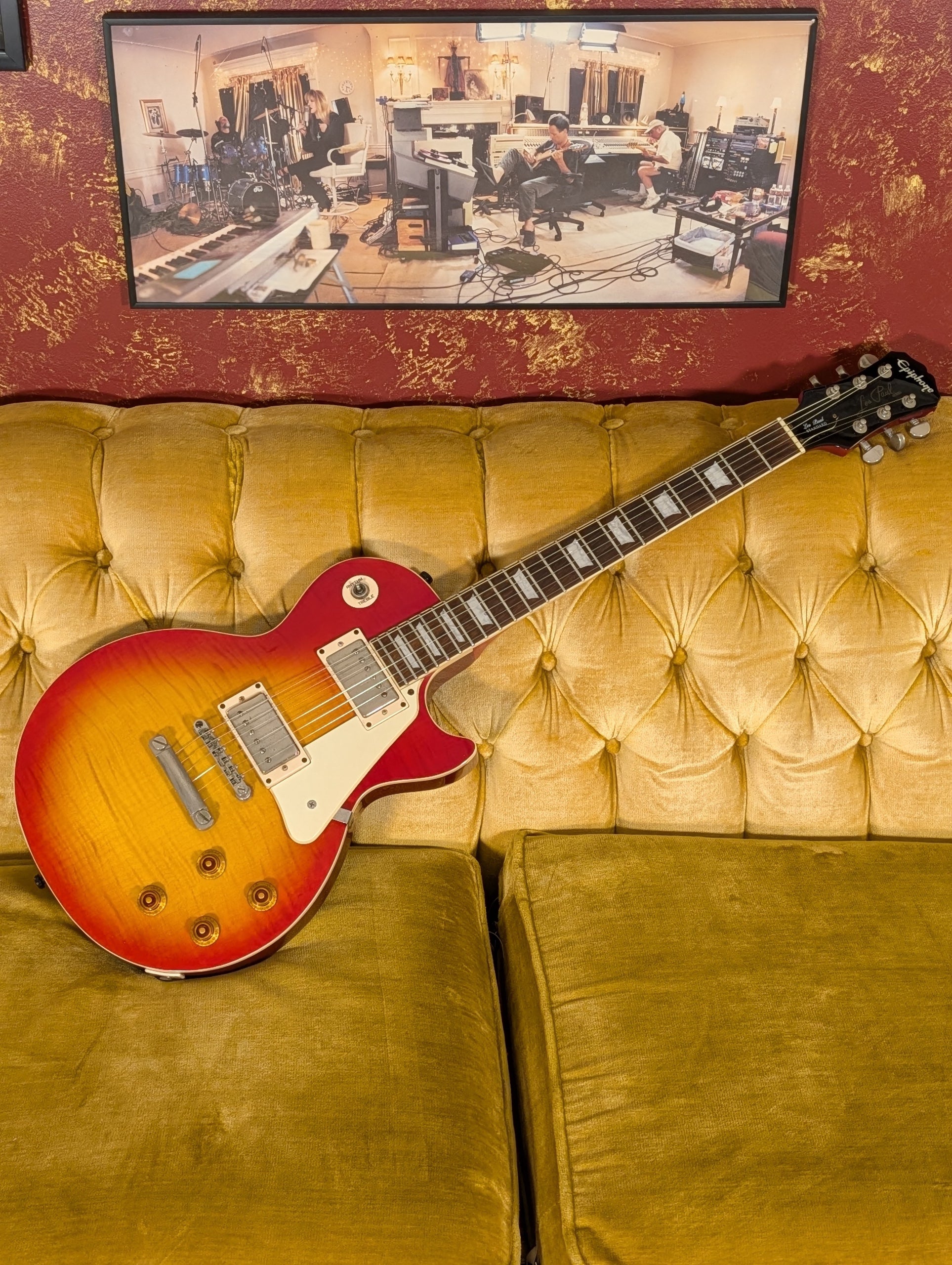 Epiphone Les Paul Standard Plus Top : SN 0909121952 | Tone Central