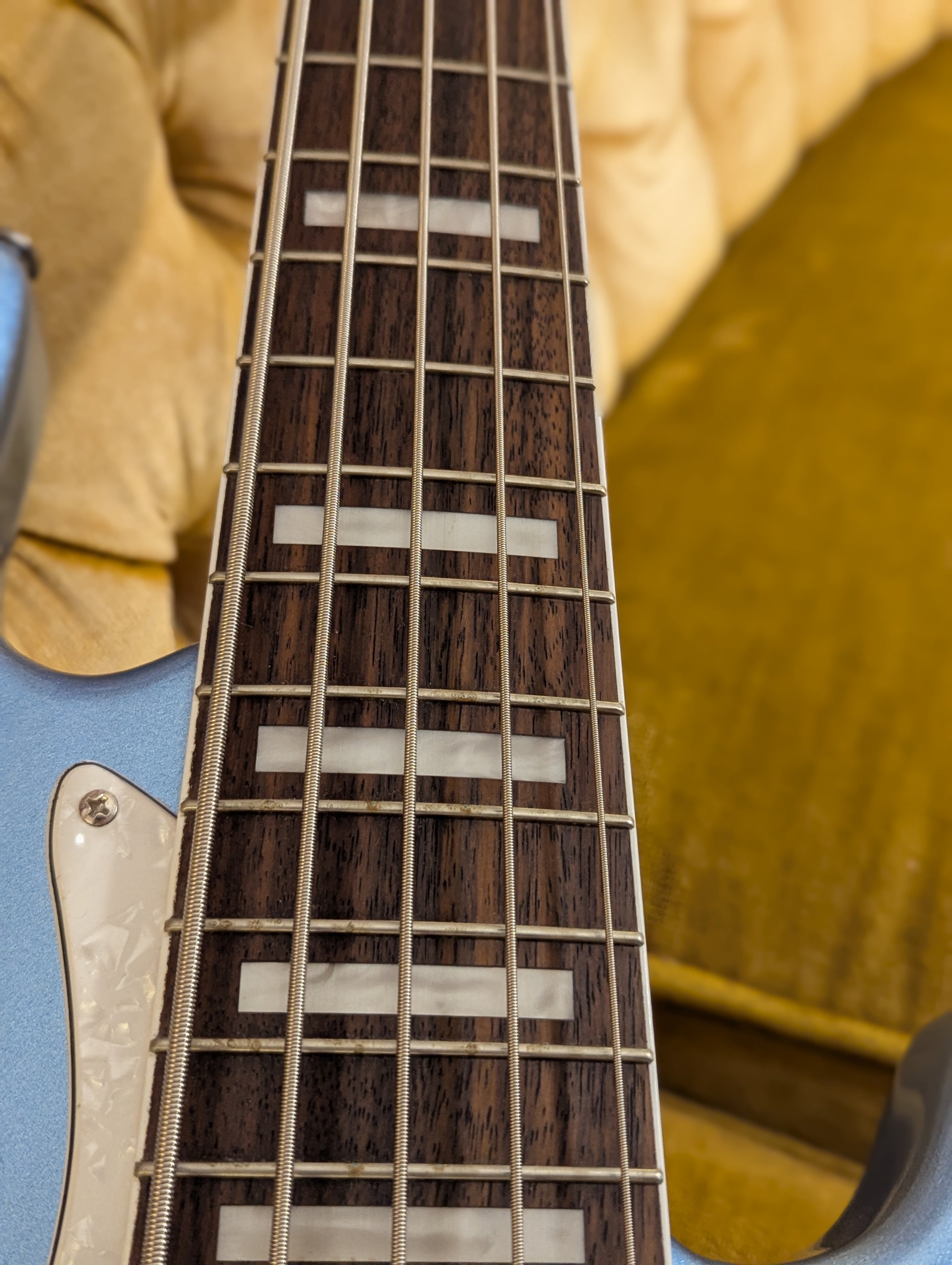 Lakland Skyline Darryl Jones DJ5 -5 String Bass - Lake Placid Blue